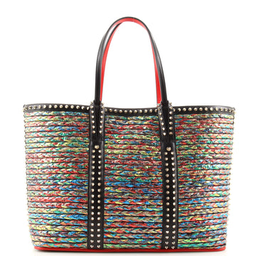 Christian Louboutin Cabata East West Tote Straw Large