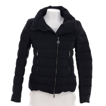 Moncler Women's Antigone Asymmetrical Puffer Jacket Snake Embossed Quilted Polyester