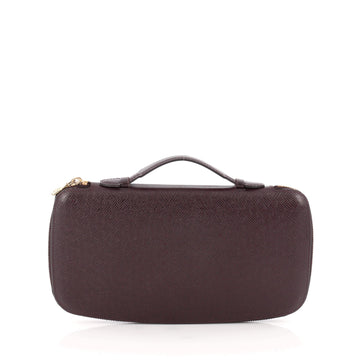 Louis Vuitton Atoll Organizer Handbag Taiga Leather 1821910