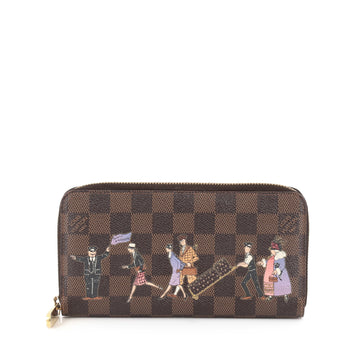 Louis Vuitton Zippy Wallet Limited Edition Damier Brown 1821916