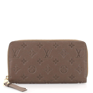 Louis Vuitton Zippy Wallet Monogram Empreinte Leather