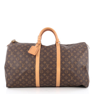 Louis Vuitton Keepall Bag Monogram Canvas 55 Brown 1822113