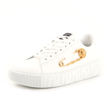 Versace Men's Safety Pin Sneakers Leather