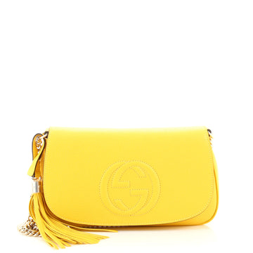 Gucci Soho Chain Crossbody Bag (Outlet) Leather Medium