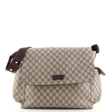 Gucci Diaper Bag GG Coated Canvas