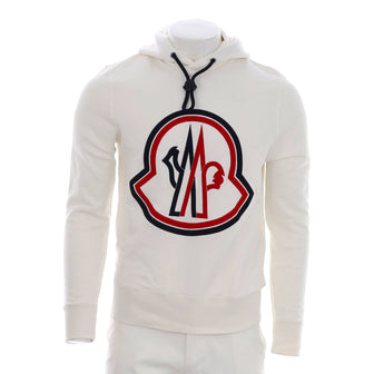 Moncler Men's Logo Hoodie Embroidered Cotton
