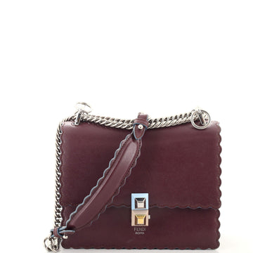 Fendi Kan I Bag Leather Small
