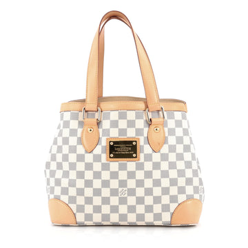 Louis Vuitton Hampstead Handbag Damier PM White 1823102