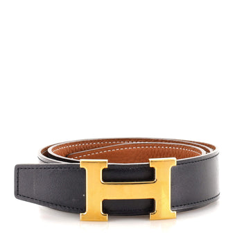 Hermes Constance Reversible Belt Leather Medium