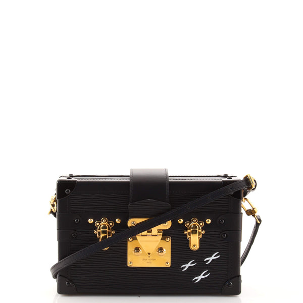 Louis Vuitton Petite Malle Bag in Black Epi Leather — UFO No More