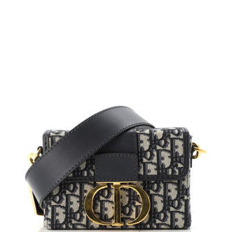 Christian Dior 30 Montaigne Box Bag Oblique Canvas