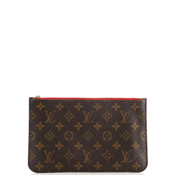 Louis Vuitton Neverfull Pochette Monogram Canvas Large