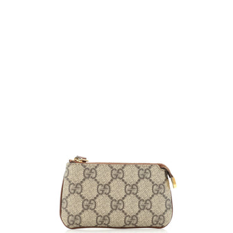 Gucci Key Pouch GG Coated Canvas