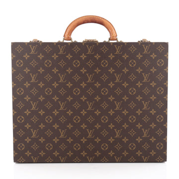 Louis Vuitton President Classeur Briefcase Monogram Canvas Brown 1824901