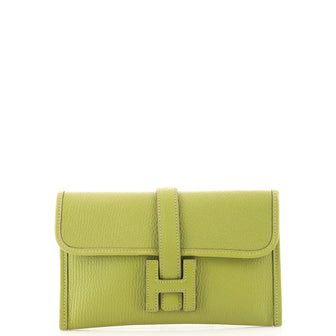 Hermes Jige Clutch Chevre Mysore 20