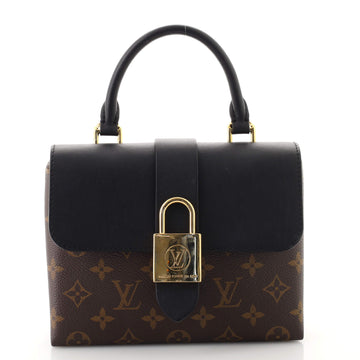 Louis Vuitton Locky Handbag Monogram Canvas with Leather BB