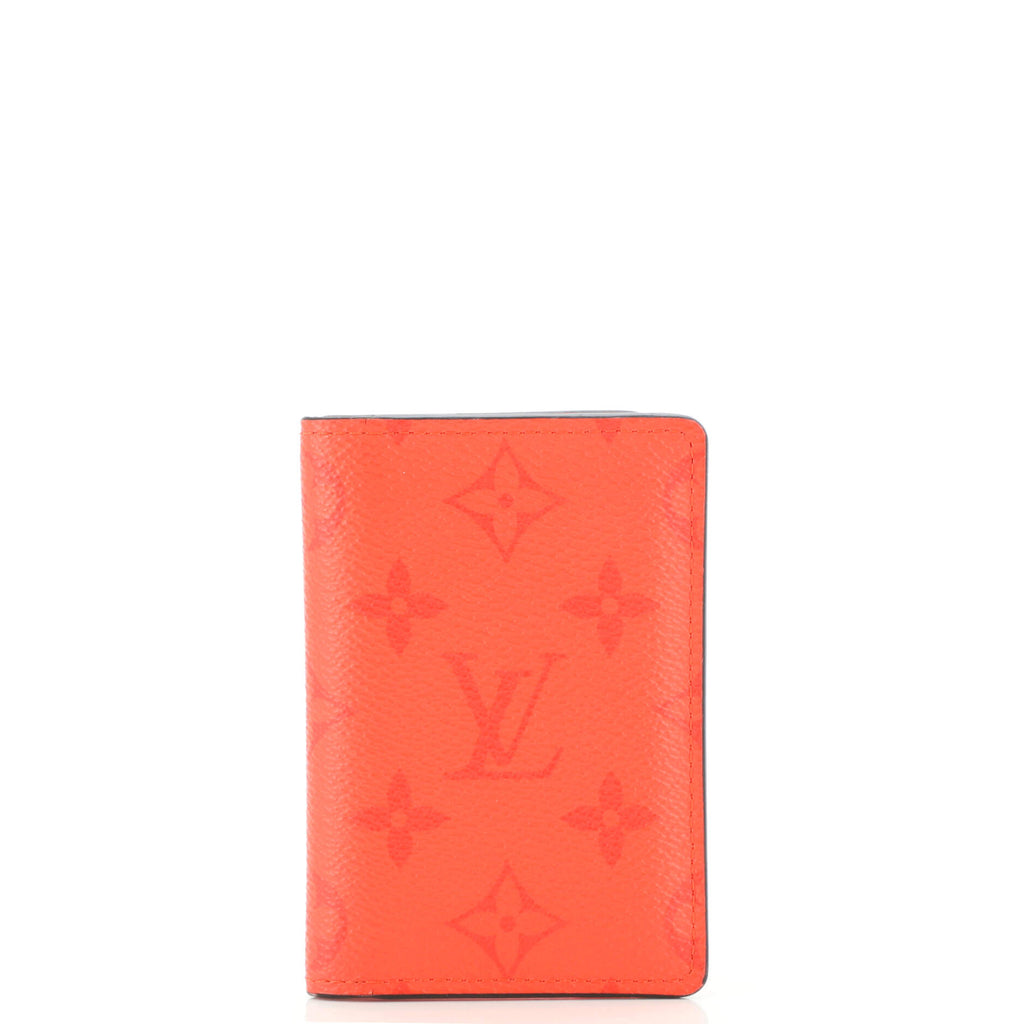 Louis Vuitton Monogram Taiga Pocket Organizer/Card Holder Red - A World Of  Goods For You, LLC