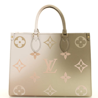 Louis Vuitton OnTheGo Tote Spring in the City Monogram Giant Canvas MM