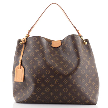 Louis Vuitton Graceful Handbag Monogram Canvas MM