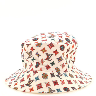 Louis Vuitton Lovelygram Bob Reversible Bucket Hat Monogram Nylon