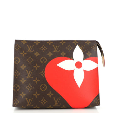 Louis Vuitton Toiletry Pouch Limited Edition Game On Monogram Canvas 26