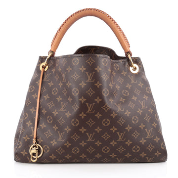 Louis Vuitton Artsy Handbag Monogram Canvas MM Brown 1826201