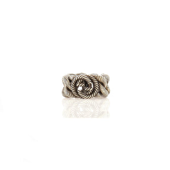 Gucci Interlocking G Gourmette Ring Metal