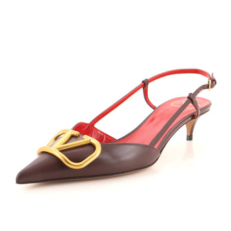Valentino Garavani Women's Vlogo Pumps Leather 40