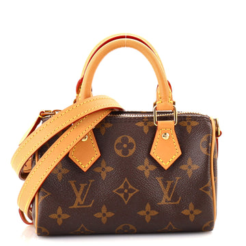 Louis Vuitton Speedy Bandouliere NM Bag Monogram Canvas Nano