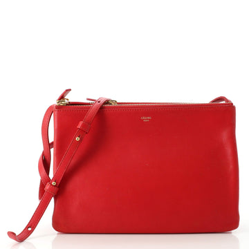 Celine Trio Crossbody Bag Leather Large