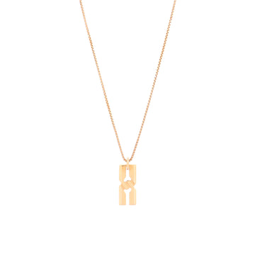 Gucci Infinity Japan Limited Edition  Pendant Necklace 18K Rose Gold