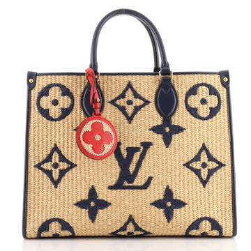 Louis Vuitton OnTheGo Tote Monogram Giant Raffia MM