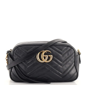 Gucci GG Marmont Shoulder Bag Matelasse Leather Small