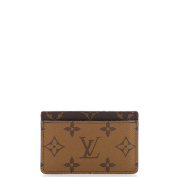 Louis Vuitton Card Holder Reverse Monogram Canvas