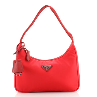 Prada Re-Edition 2000 Hobo Tessuto Mini