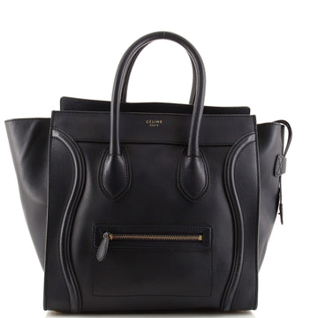 Celine Luggage Bag Smooth Leather Mini