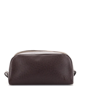 Louis Vuitton Ivan Toiletry Pouch Taiga Leather