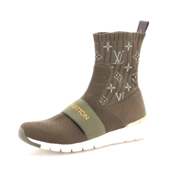 Louis Vuitton Women's Aftergame Sneaker Boots Stretch Fabric