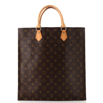 Louis Vuitton Sac Plat Bag Monogram Canvas