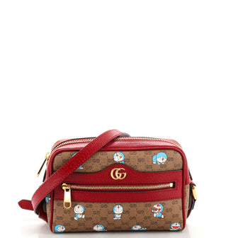 Gucci Guccidoraemon GG Supreme Shoulder Bag