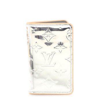 Louis Vuitton Slender Pocket Organizer Monogram Mirror Coated Canvas