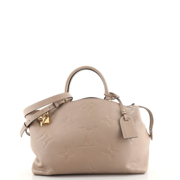 Louis Vuitton Grand Palais Handbag Monogram Empreinte Giant