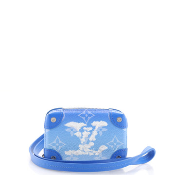 Louis Vuitton Soft Trunk Necklace Wallet Limited Edition Monogram Clouds