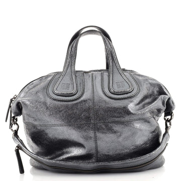 Givenchy Nightingale Satchel Glazed Leather Medium