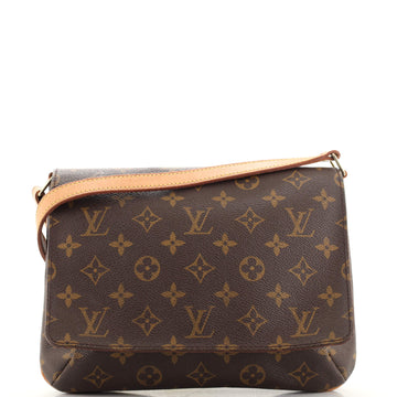 Louis Vuitton Musette Tango Handbag Monogram Canvas