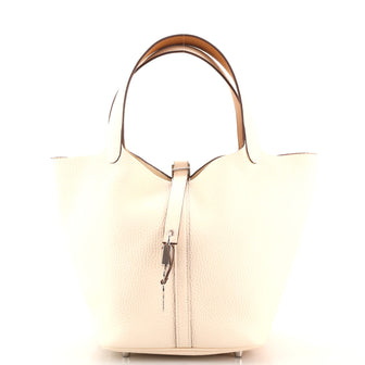 Hermes Eclat Picotin Lock Bag Clemence with Swift MM