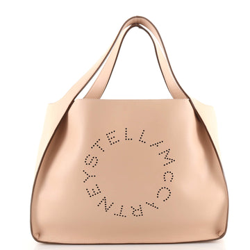 Stella McCartney Alter Tote Perforated Faux Patent East West