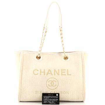 Chanel Deauville Tote Tweed Medium