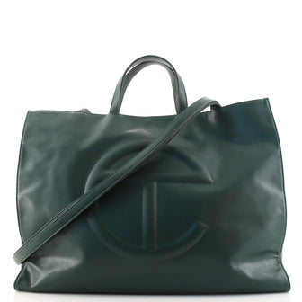 Telfar Shopping Tote Faux Leather Large
