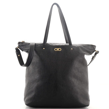 Salvatore Ferragamo Aika Tote Leather Large